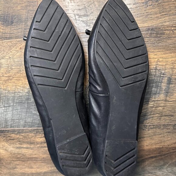 NWOT Ballerina Flats Black Pointed Toe Kelly & Katie Size 7 - Picture 7 of 7